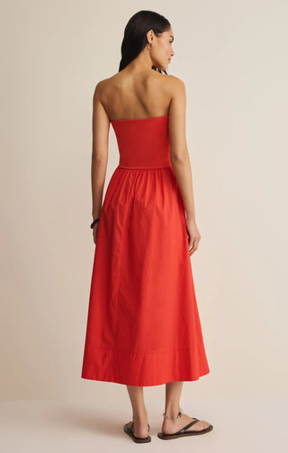 Z SUPPLY Sunsought Strapless Midi Dress - Bray and Em Boutique