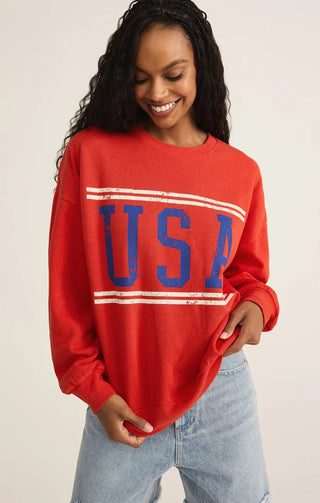 Z - SUPPLY USA Sunday Sweatshirt - Bray and Em Boutique