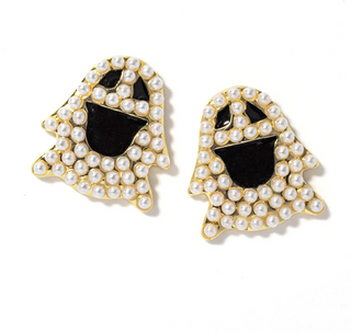 PREORDER Erimish: Pearl Ghost Earring