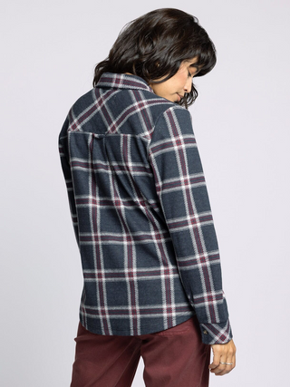 The Cassian Plaid Button Down Shacket