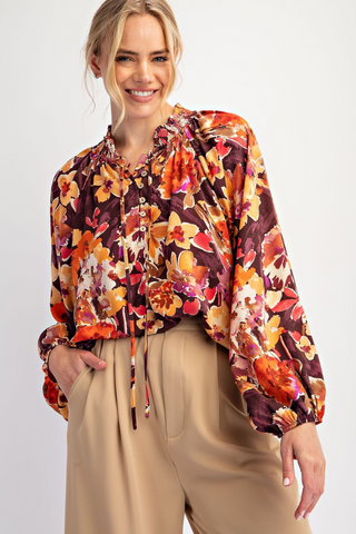Nothing Like It Floral Blouse