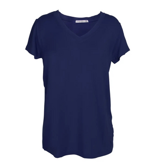 The Blossom Luxe V-Neck T-Shirt