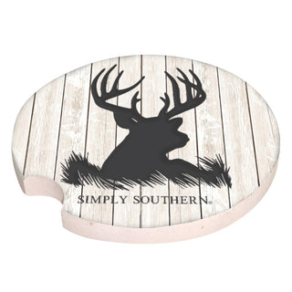 Simply Southern Men's Water Absorbent Car Coasters