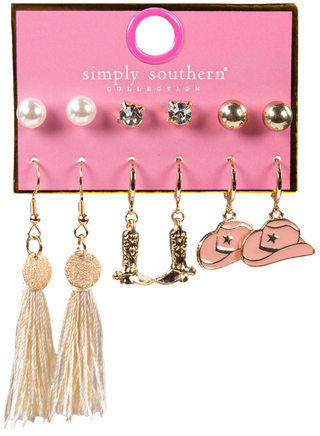 Simply Southern Dangle Earring Set of 6