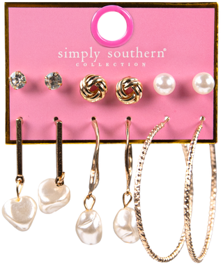 Simply Southern Dangle Earring Set of 6