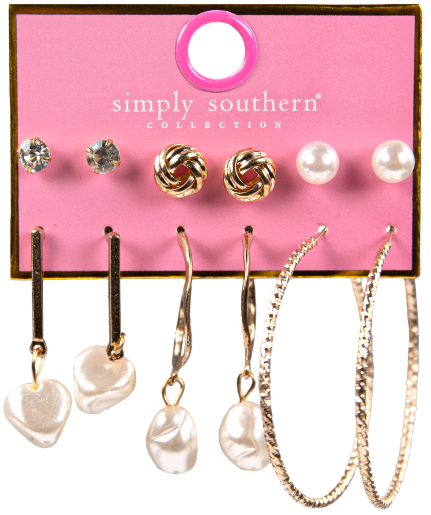 Simply Southern Dangle Earring Set of 6
