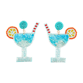 Drink Beaded Earrings