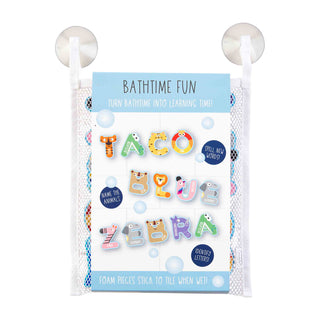 Alphabet Bath Stickable Set