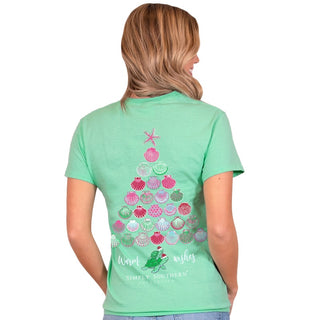 Simply Southern Seashell Christmas Short Sleeve