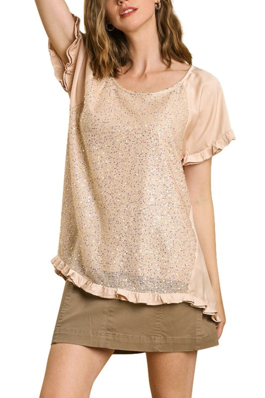 Irresistible Glamour Sequin Top