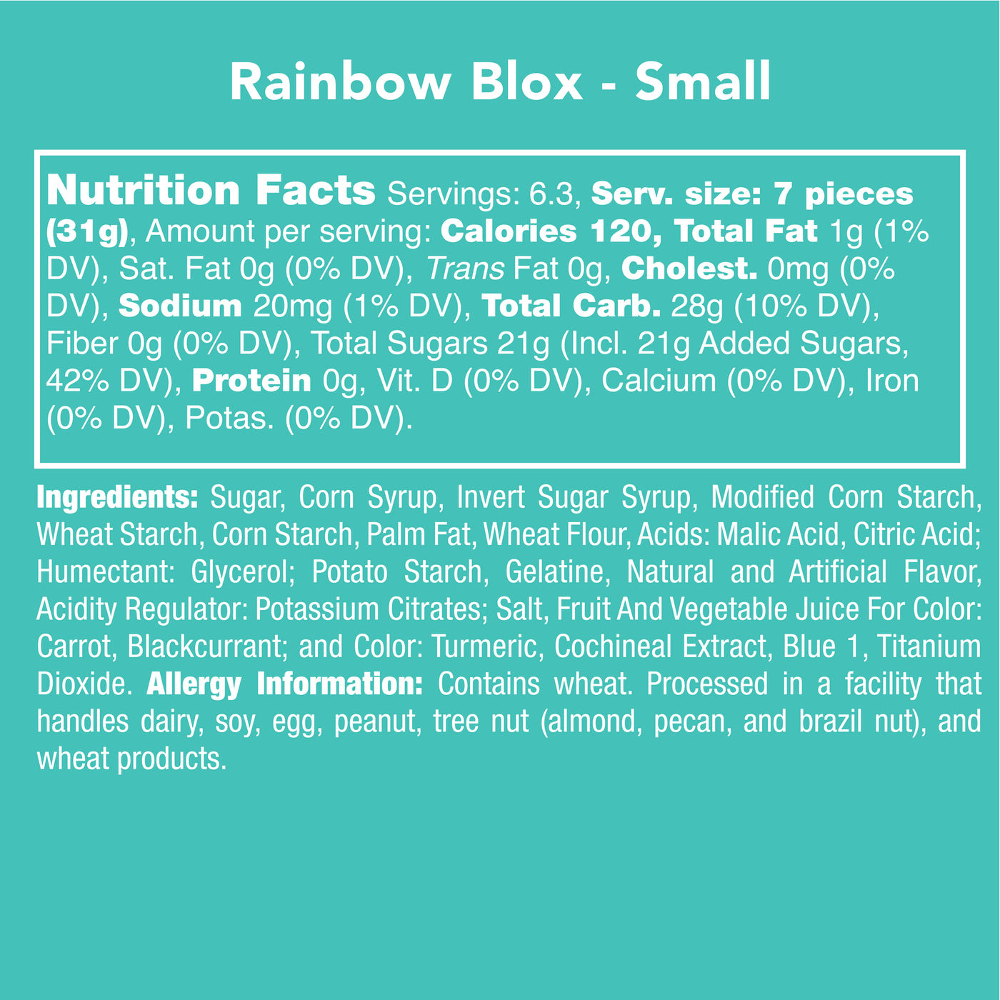 Candy Club Rainbow Blox