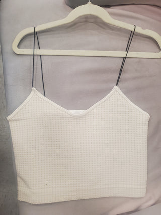 Waffle Crop Cami