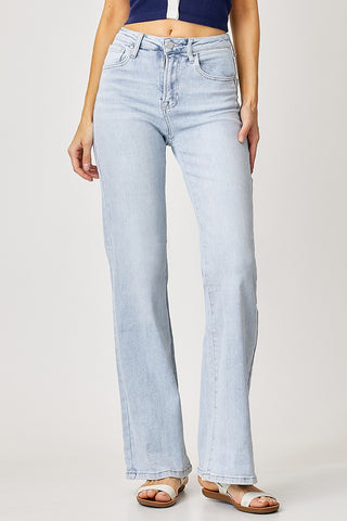 Risen High Rise 90's Wide Leg Jeans