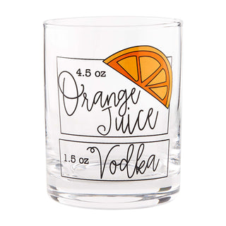 Brunch Recipe Glasses