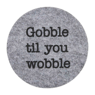 Thanksgiving Felt Coaster
