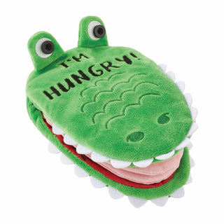 Alligator Plush Baby Puppet Book