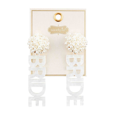 Bridal Beaded Earrings