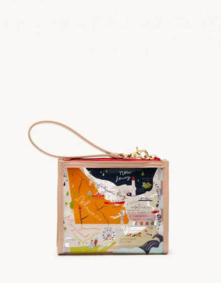 Bay Dreams Clear Beach Wristlet