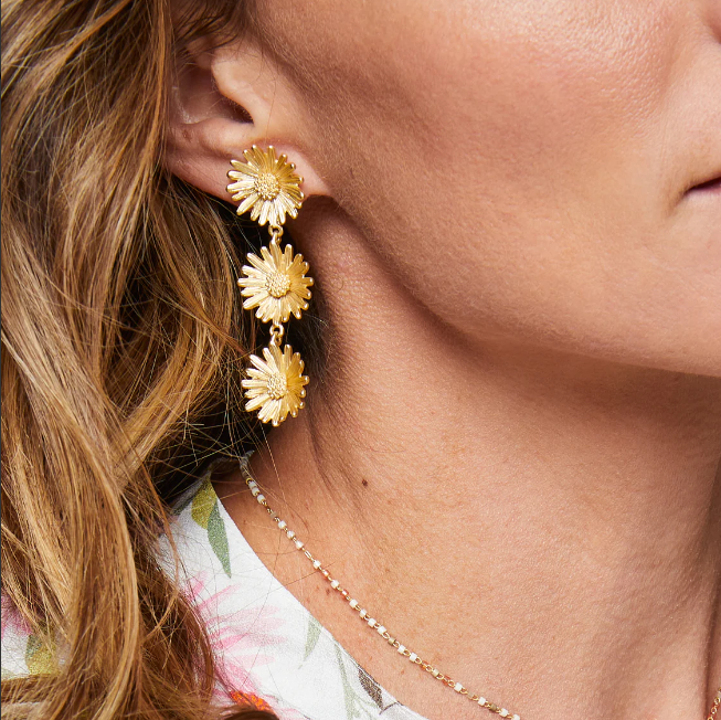 Daisy Dangle Earrings