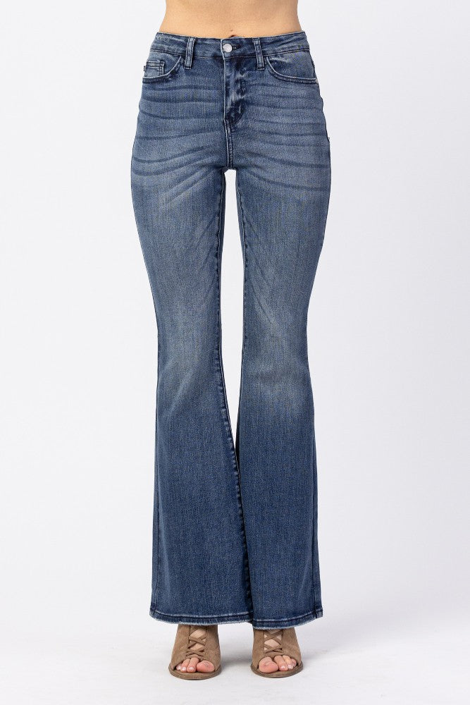 Judy Blue Contrast Trouser Flare