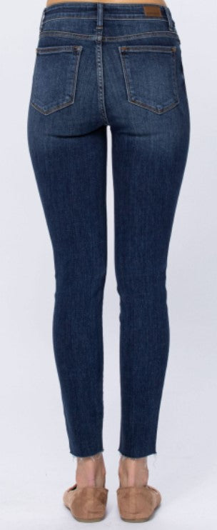 Judy Blue Hi-Rise Button Fly Skinny Jean