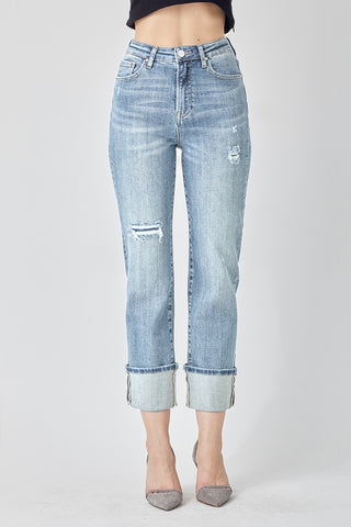 Risen HR Wide Straight Jeans