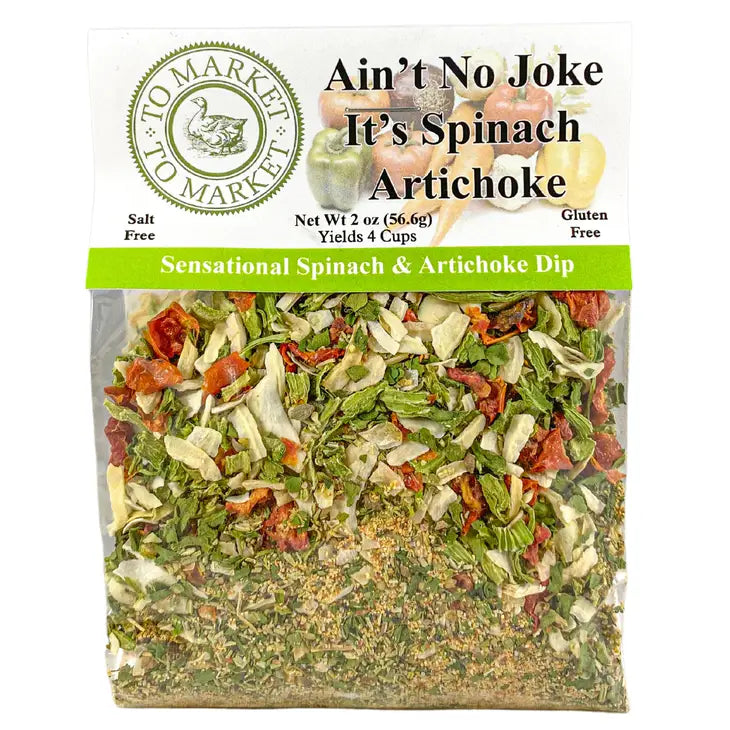 Ain't No Joke, It's Spinach Artichoke