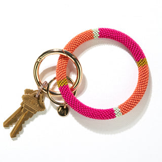 Seed Bead Key Ring