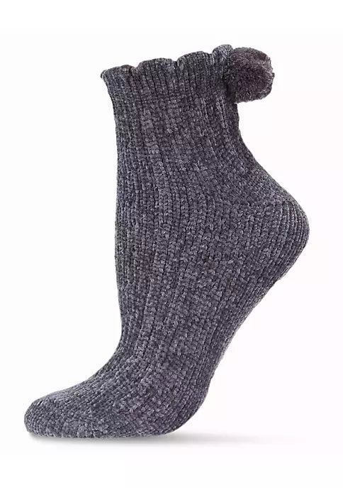 Pom Pom CBD Infused Anklet Socks
