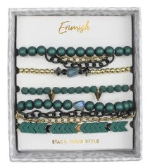 Erimish Bauble Box Bracelet (Set of 5)