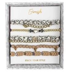 Erimish Bauble Box Bracelet (Set of 5)