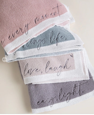Barefoot Dreams Inspiration Embroidered Blanket