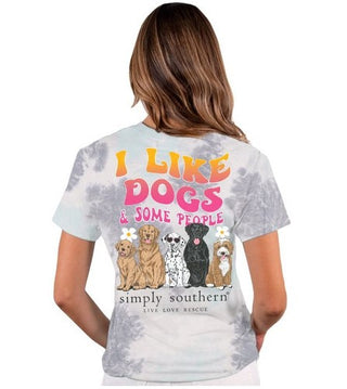 Simply Southern I Like Dogs Tee