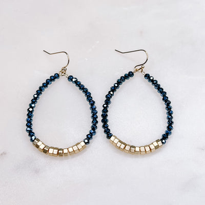 Red, White, Blue Holiday Earrings