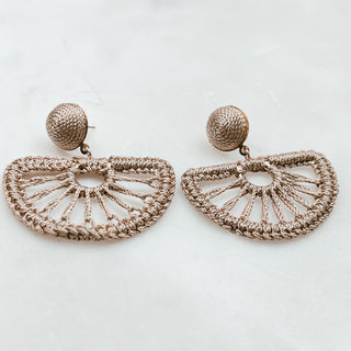 Coastal Vibe Fan Earrings