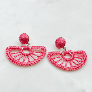 Coastal Vibe Fan Earrings