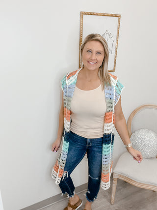 *Final Sale* Ocean Dream Cardigan