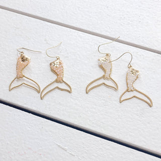 Mermaid Tail Earrings