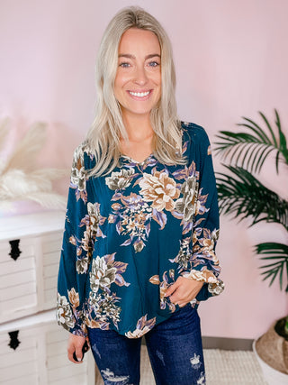 Sweep Me Away Floral Top