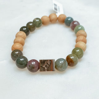 Wooden Beaded Boho Bracelet