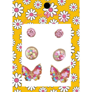 Kid's Colorful Earring Set