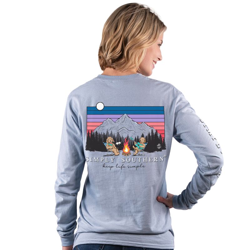 Simply Southern Camp Dog Long Sleeve