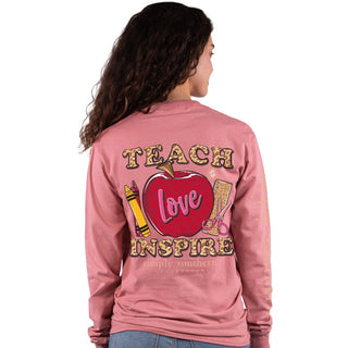 Simply Southern Teach Love Inspire Long Sleeve