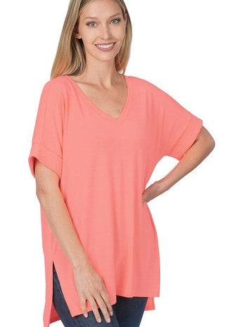 The High-Low Hem Top- Neons