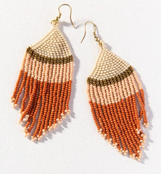 Ombre Seed Bead Earrings