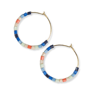 The Victoria Hoop Earrings