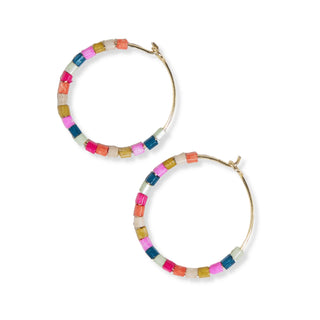 The Victoria Hoop Earrings