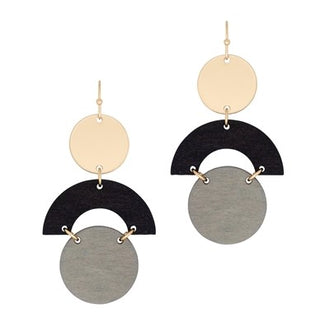 Over The Moon Earrings