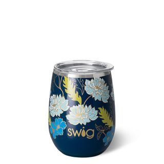 SWIG Water Lily Stemless Wine Cup (14oz)