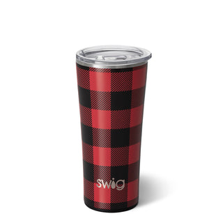 SWIG Buffalo Plaid Tumbler (22oz)